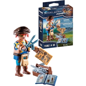 Playmobil 71302 Novelmore - Dario et Outils - Novelmore - Chevalier - Nouvelles Inventions - avec Un Personnage et des Outils - Histoire & Imaginaire - Dès 4 Ans