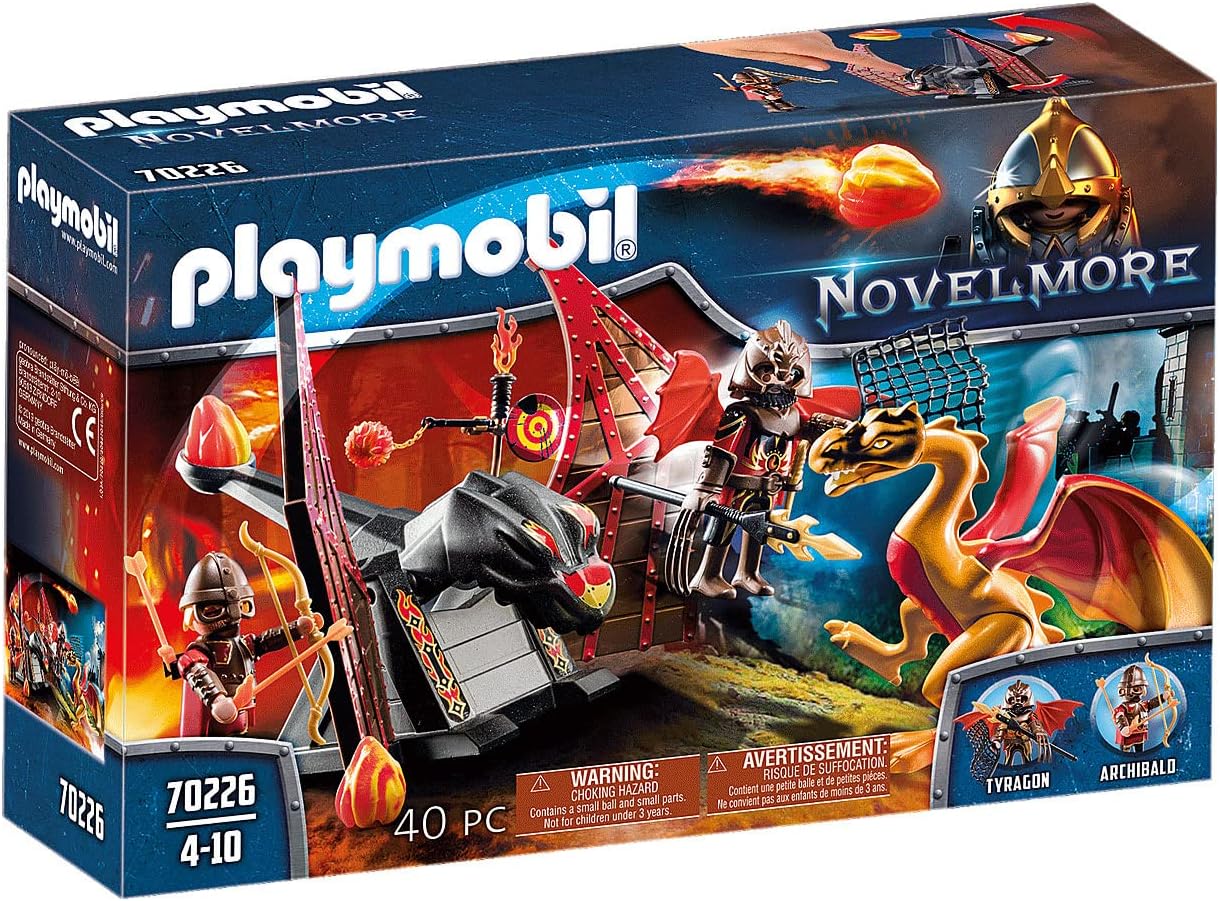 Playmobil Burnham Raiders and Golden Dragon