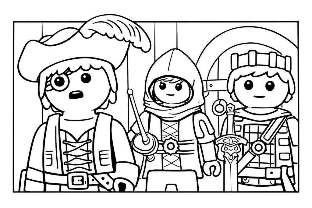 coloriage arwynn gwenn dario da vinci