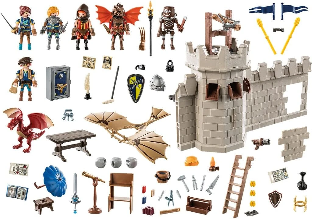Playmobil 70778 Calendrier Avent Chevalier Novelmore Atelier Dario- Novelmore- La Magie de Noël- Noël 24 Surprises – Image 2