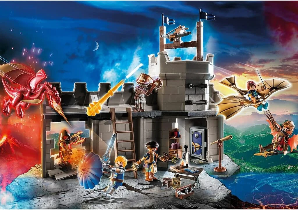 Playmobil 70778 Calendrier Avent Chevalier Novelmore Atelier Dario- Novelmore- La Magie de Noël- Noël 24 Surprises – Image 3
