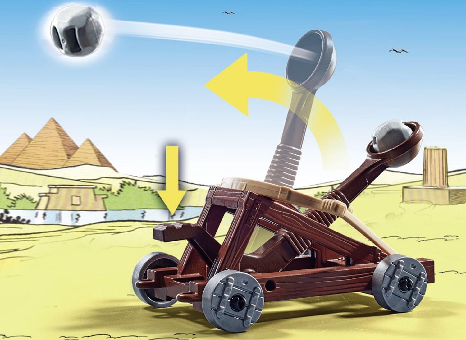 Playmobil 71268 Astérix : Numérobis et la Bataille du Palais - avec Cinq Personnages et des Accessoires - Les Aventures d'Obélix - Histoire & Imaginaire - Dès 5 Ans – Image 7