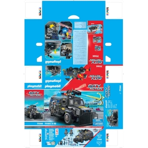 Véhicule d'intervention des forces spéciales 71144 PLAYMOBIL à Prix Véhicule d'intervention des forces spéciales 71144 PLAYMOBIL à Prix