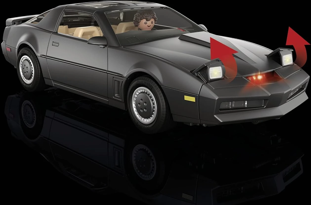 Playmobil 70924 Knight Rider - K.I.T.T., Le véhicule emblématique de la série K2000, pour Les Fans de Knight Rider et Les Enfants, Dès 5 Ans – Image 10