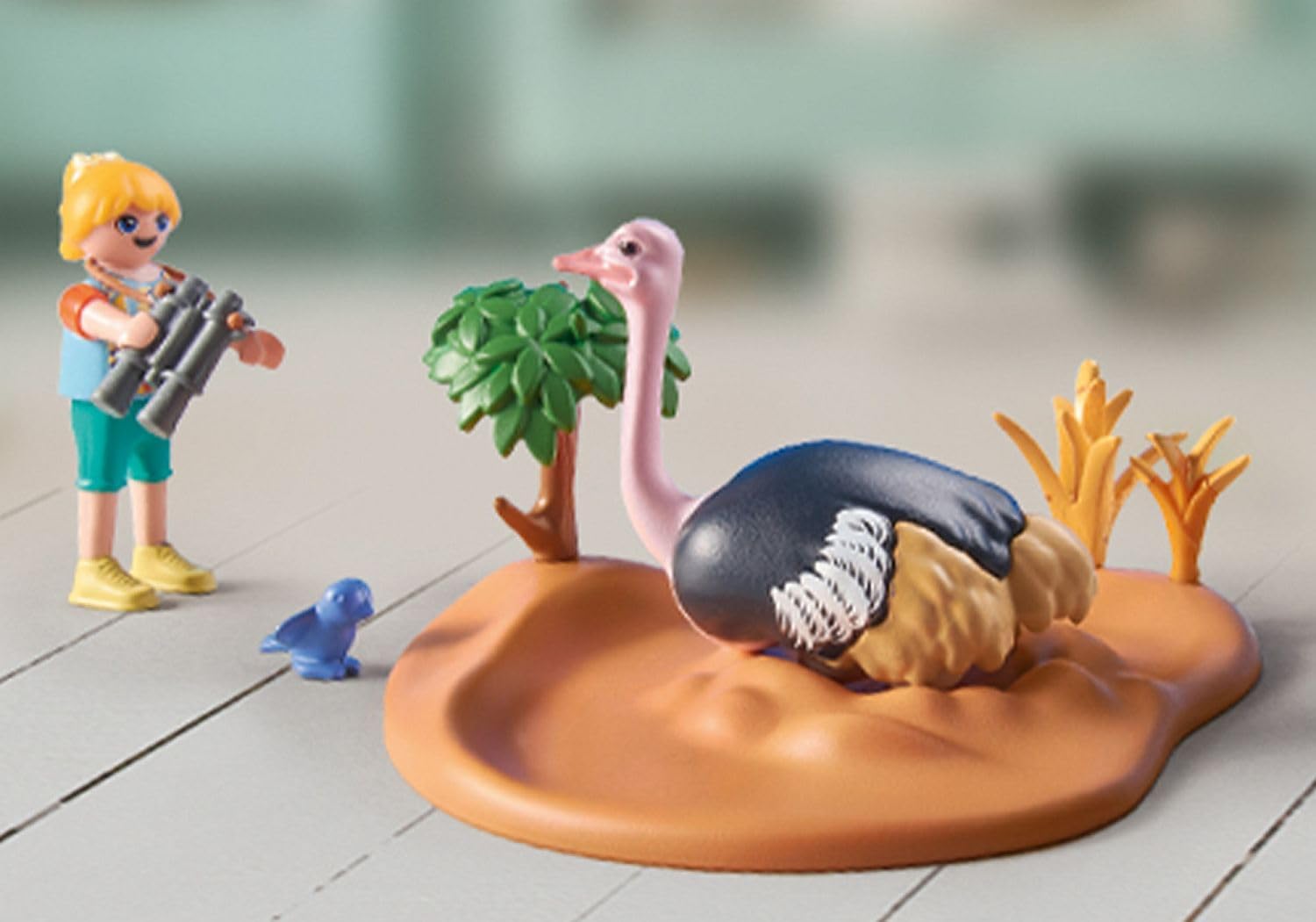 Playmobil 71296 Explorateurs et nid d'autruche - avec Deux Personnages, Une Autruche, Un nid et des Oeufs - Gamme Wiltopia avec Plus de 80% de matériaux recyclés ou biosourcés en Moyenne - Dès 4 Ans – Image 6