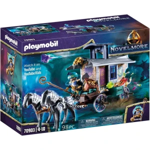 Playmobil 70903 Violet Vale - Marchand et Chariot - Novelmore- Novelmore- Chevalier Aventure