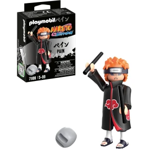 Playmobil 71108 Pain - Naruto - Héros Issu de la série d'anime - pour reconstituer des scènes légendaires ou Inventer de Nouvelles Histoires - Dès 5 Ans