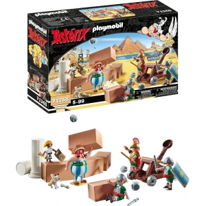 Playmobil 71268 Astérix : Numérobis et la Bataille du Palais - avec Cinq Personnages et des Accessoires - Les Aventures d'Obélix - Histoire & Imaginaire - Dès 5 Ans