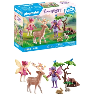 Playmobil | Fairies | Fées avec Animaux de la forêt | Jouet féerique | Jouet pour Enfants à partir de 4 Ans | 71800
