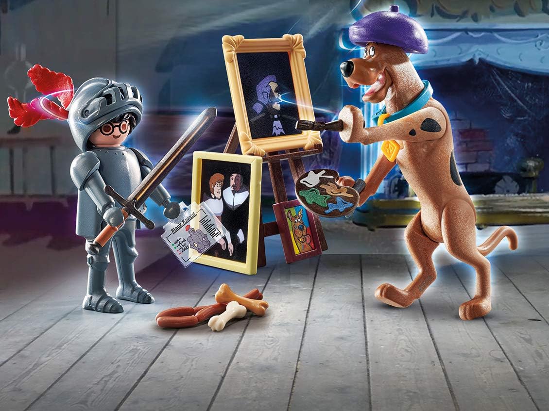 Playmobil SCOOBY-DOO! 70709 Adventure with Black Knight, for Children Ages 5+ – Image 2