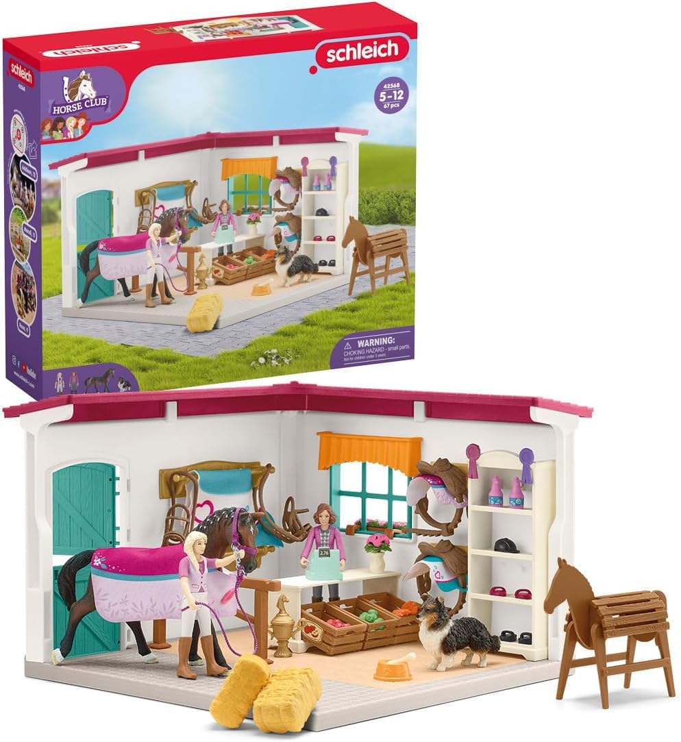 Coffret Novelmore Boutique d'équitation pour Chevaux avec 67 éléments