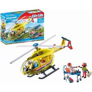 Hélicoptère de Secours Novelmore City Life avec 3 figurines