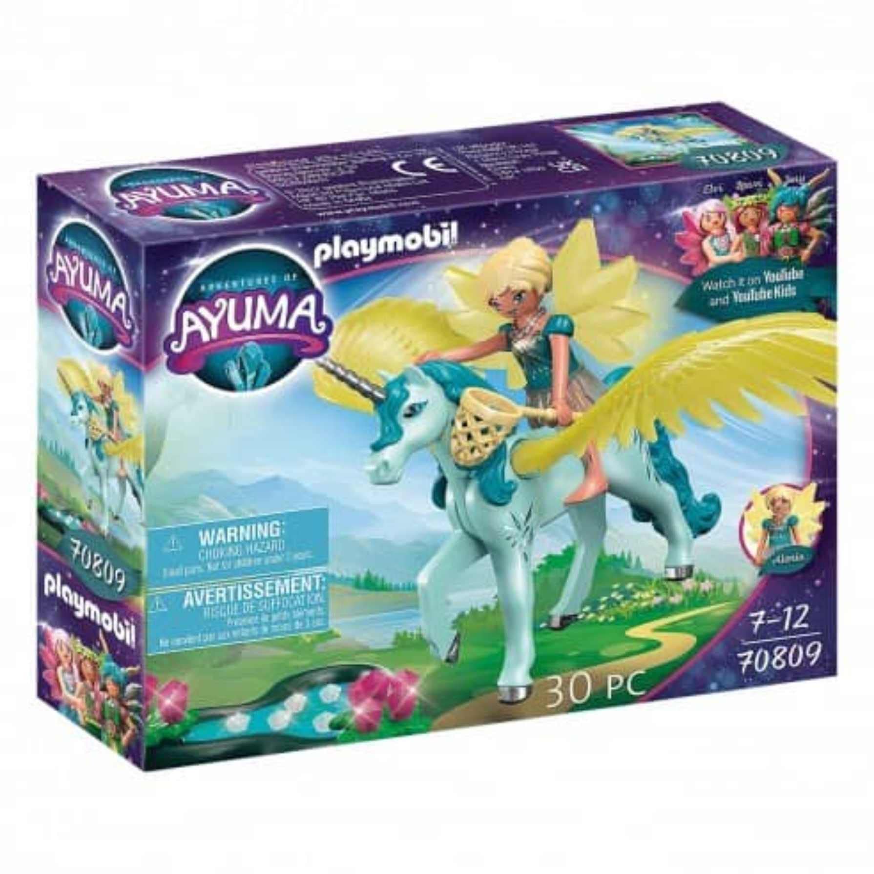 Figurine Novelmore Crystal Fairy avec Licorne et Étang