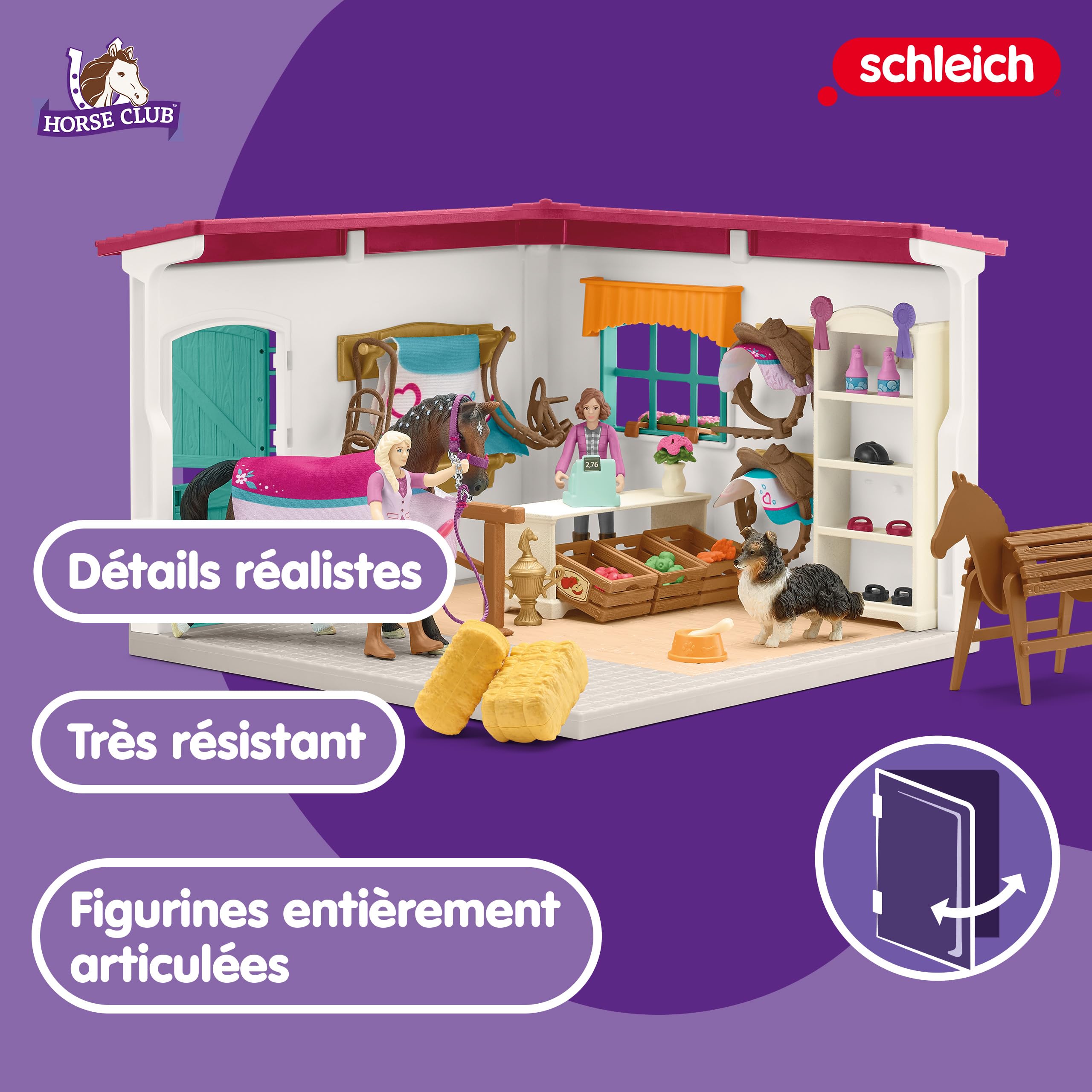 Coffret Novelmore Boutique d'équitation pour Chevaux avec 67 éléments – Image 3