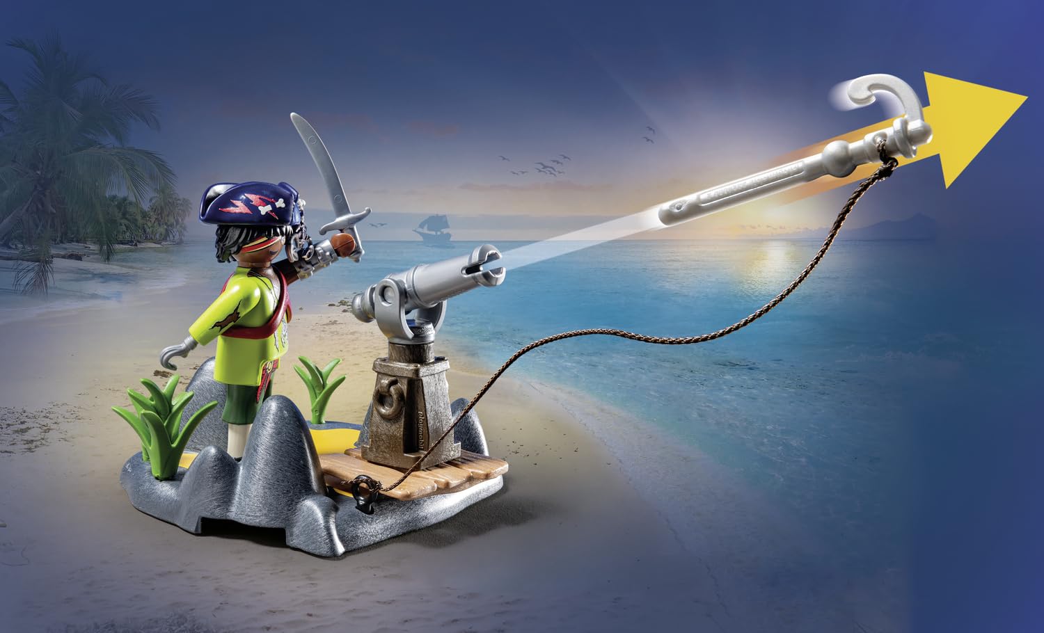 Set Novelmore Pirate et Crabe géant avec canon et grappin – Image 6