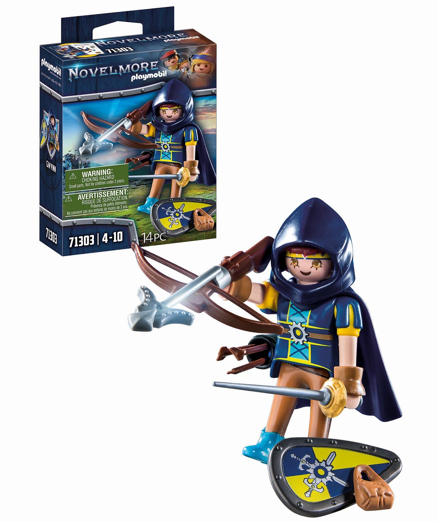 Figurine Novelmore Gwynn avec épée et arbalète