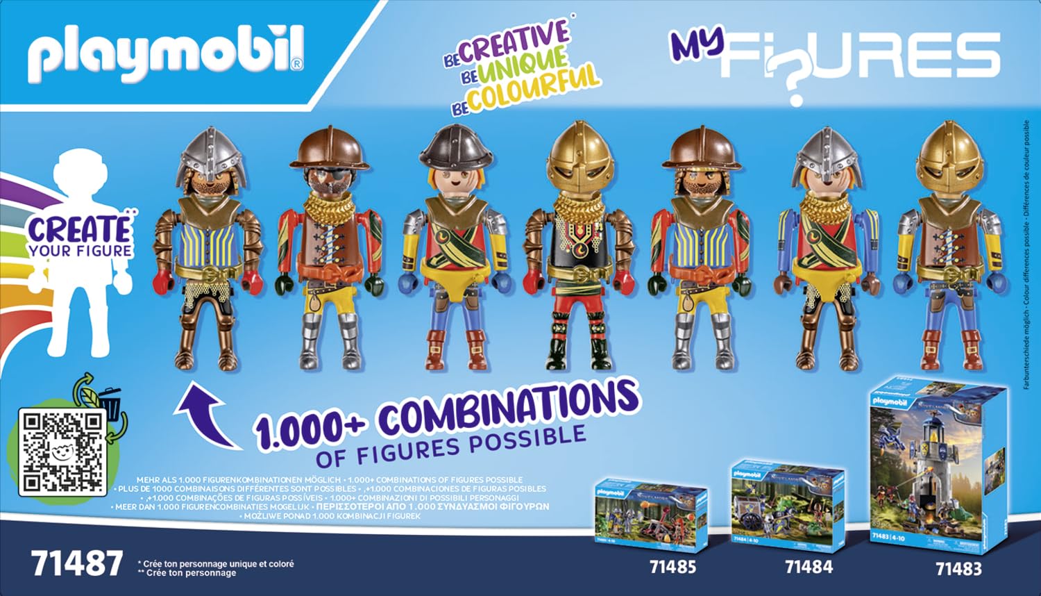 Coffret Novelmore My Figures Chevaliers 4 Personnages Personnalisables – Image 5
