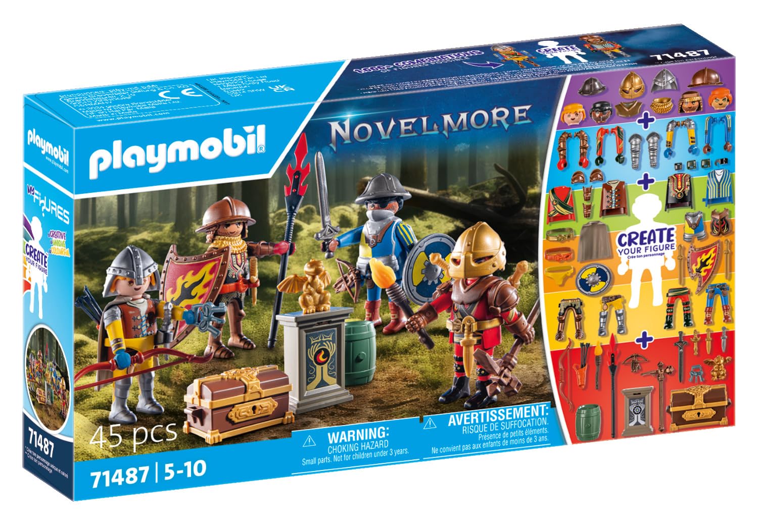 Coffret Novelmore My Figures Chevaliers 4 Personnages Personnalisables – Image 2