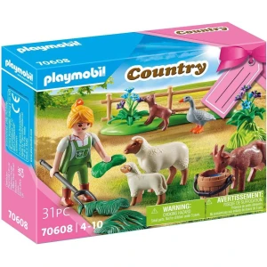 Coffret Cadeau Novelmore Paysanne avec Animaux de pâturage