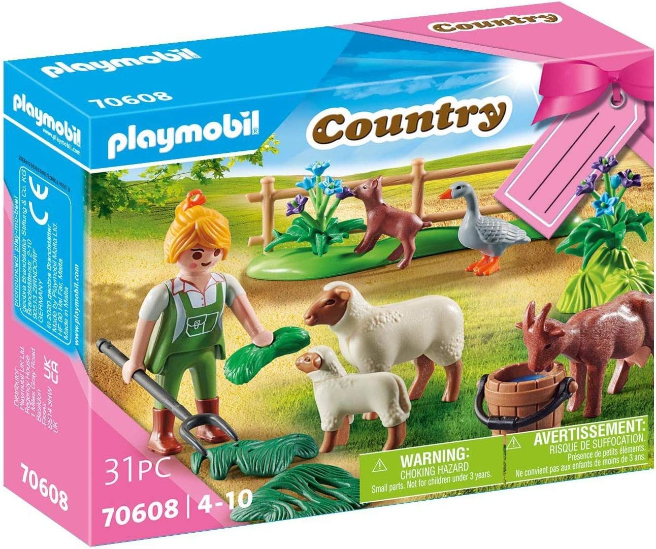 Coffret Cadeau Novelmore Paysanne avec Animaux de pâturage