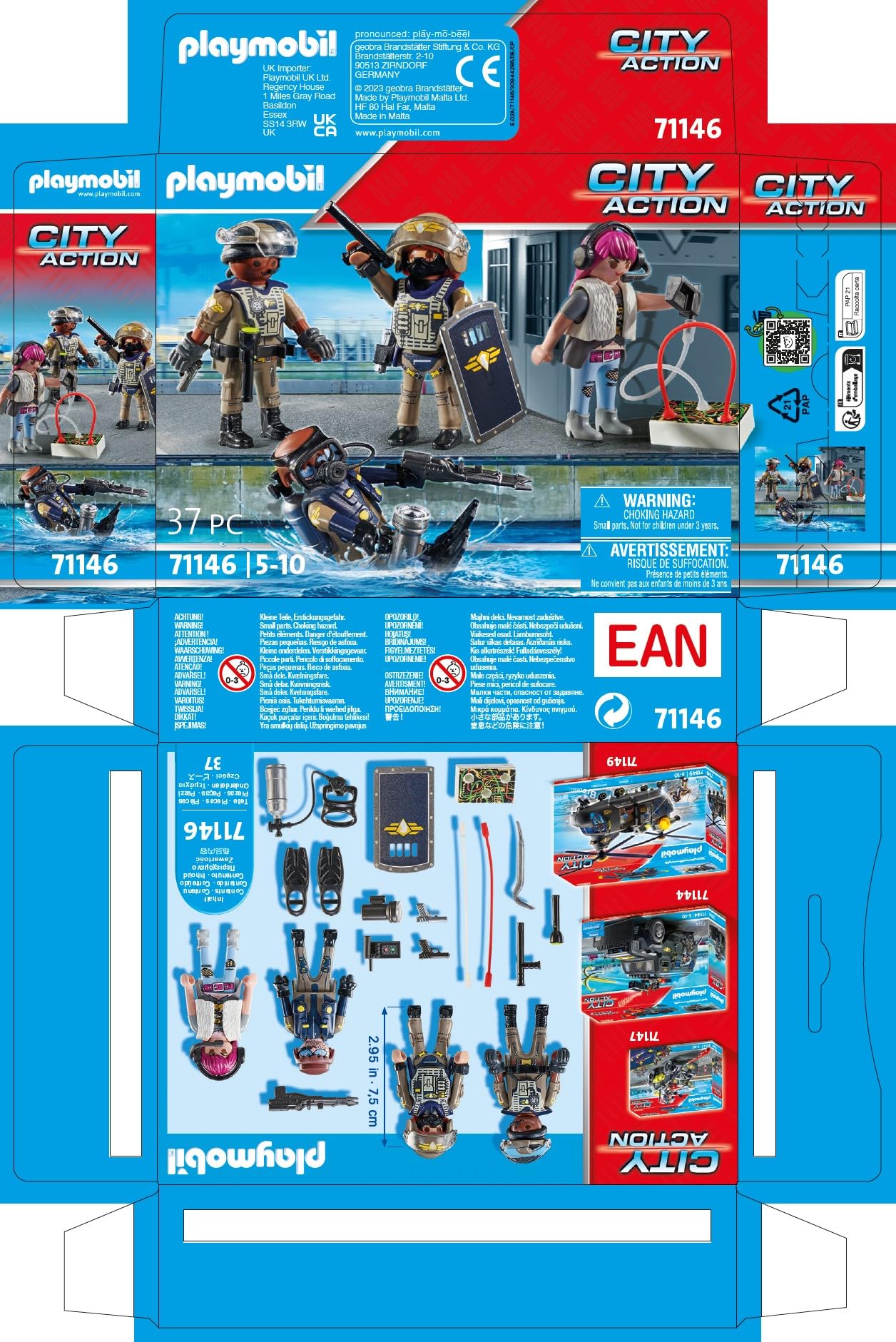 Set City Action Novelmore Equipe des Forces spéciales avec Bandit – Image 6