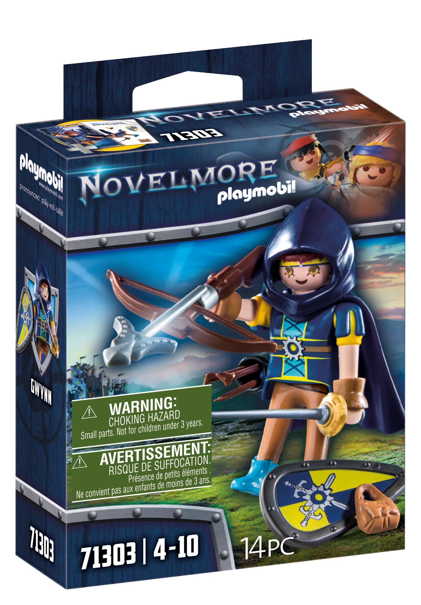 Figurine Novelmore Gwynn avec épée et arbalète – Image 2