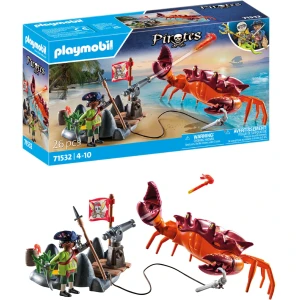 Set Novelmore Pirate et Crabe géant avec canon et grappin