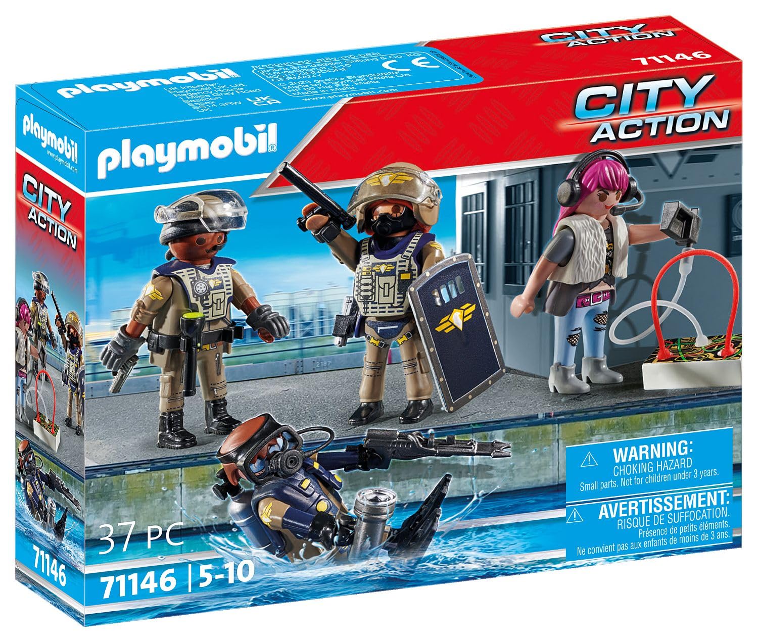 Set City Action Novelmore Equipe des Forces spéciales avec Bandit – Image 2