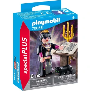 Figurine Novelmore Magicienne et grimoire