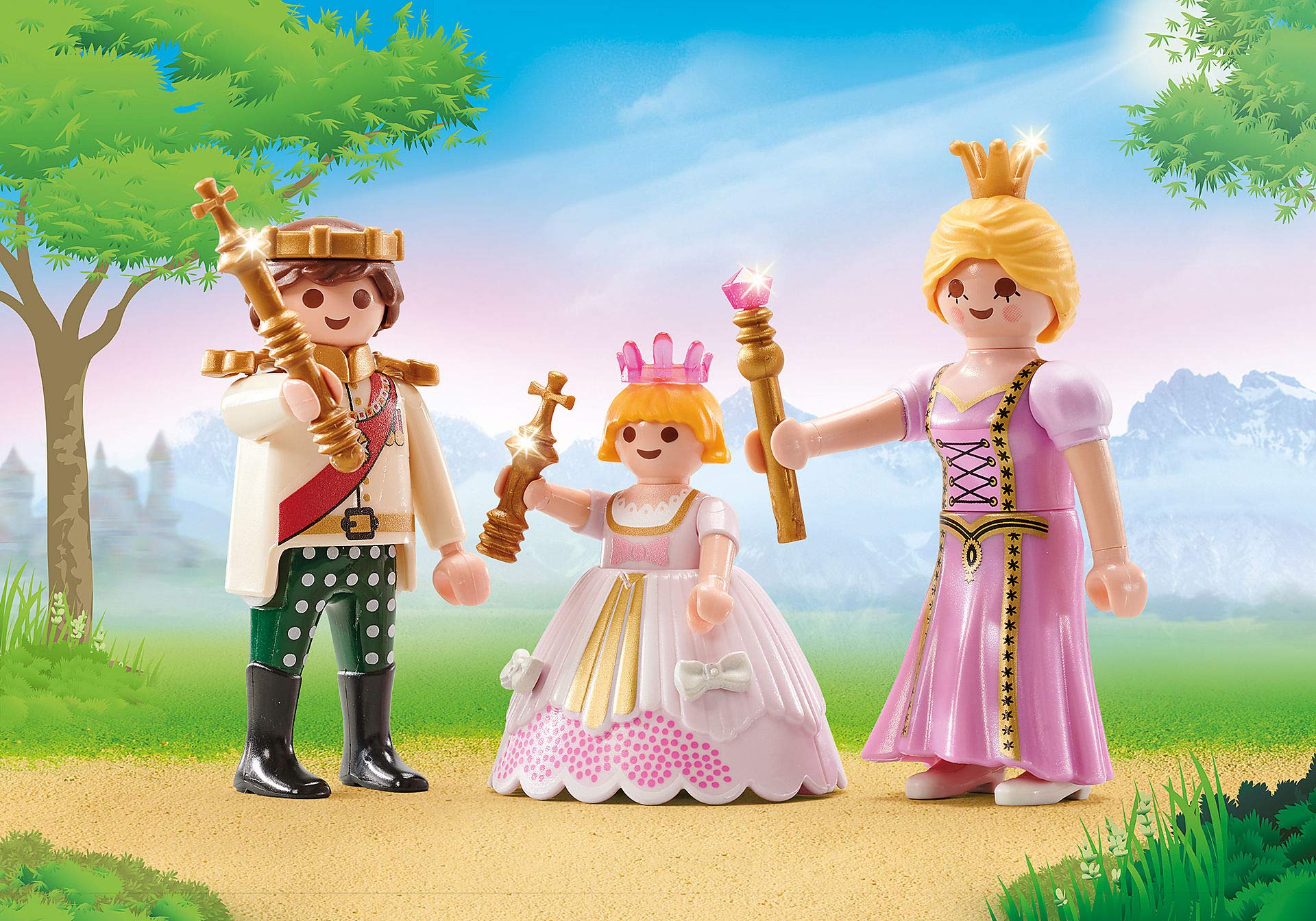 Figurine Novelmore Couple princier et Enfant