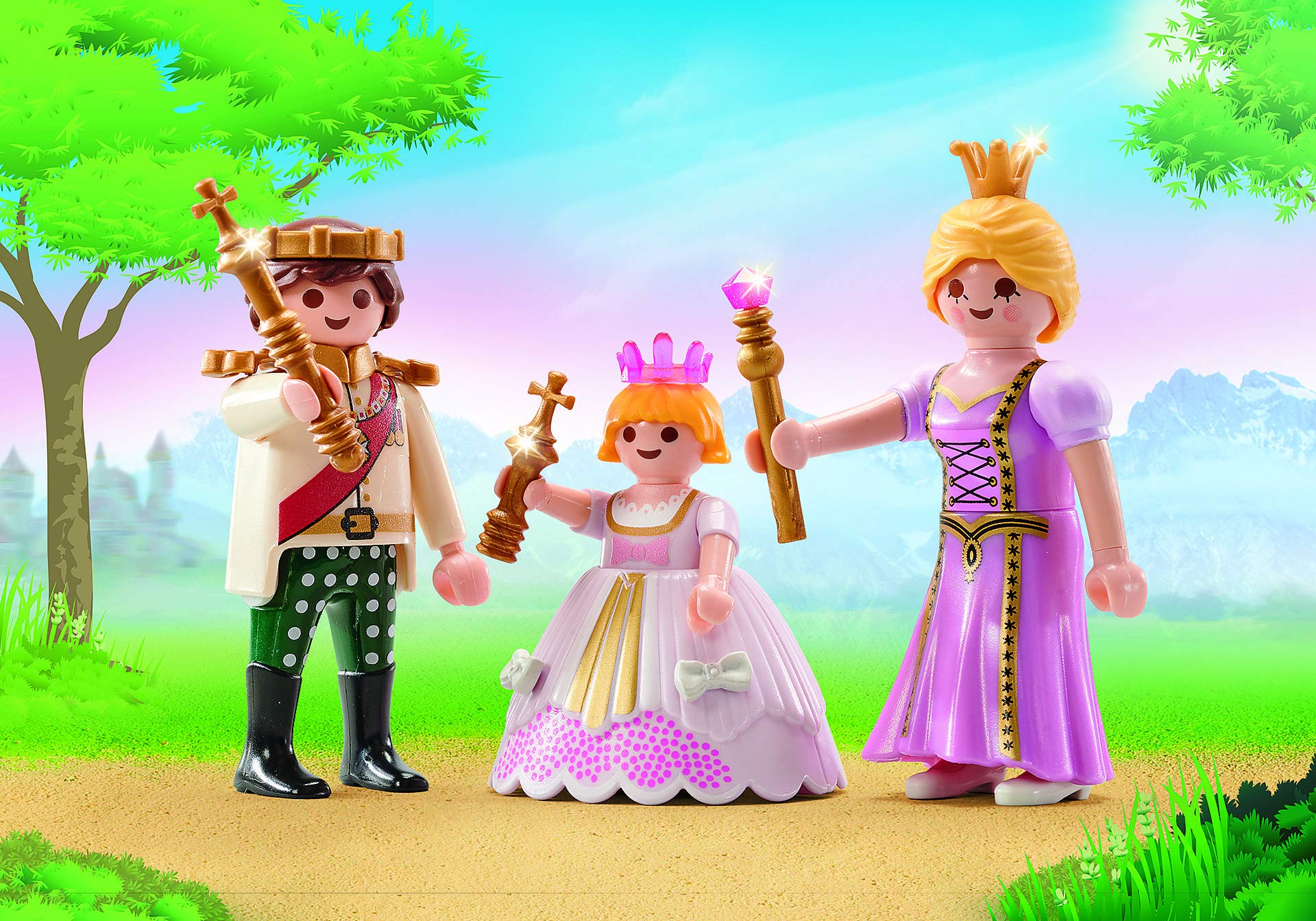 Figurine Novelmore Couple princier et Enfant – Image 2